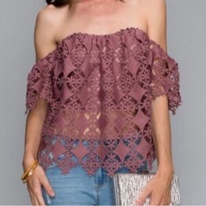 Haute Monde off the shoulder top size S
